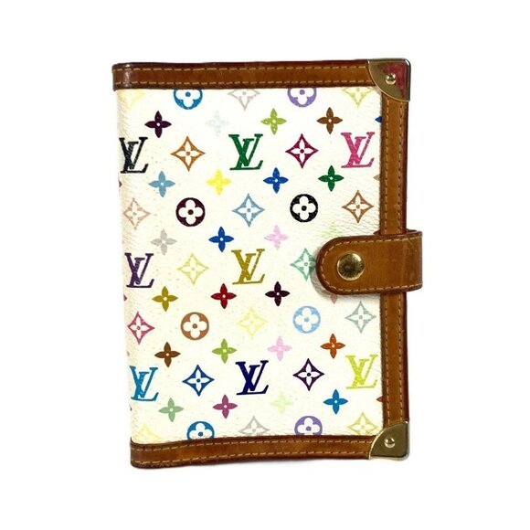 LOUIS VUITTON R20896 MonogramMulticolore AgendaPM stationery Notebook cover - Picture 1 of 16